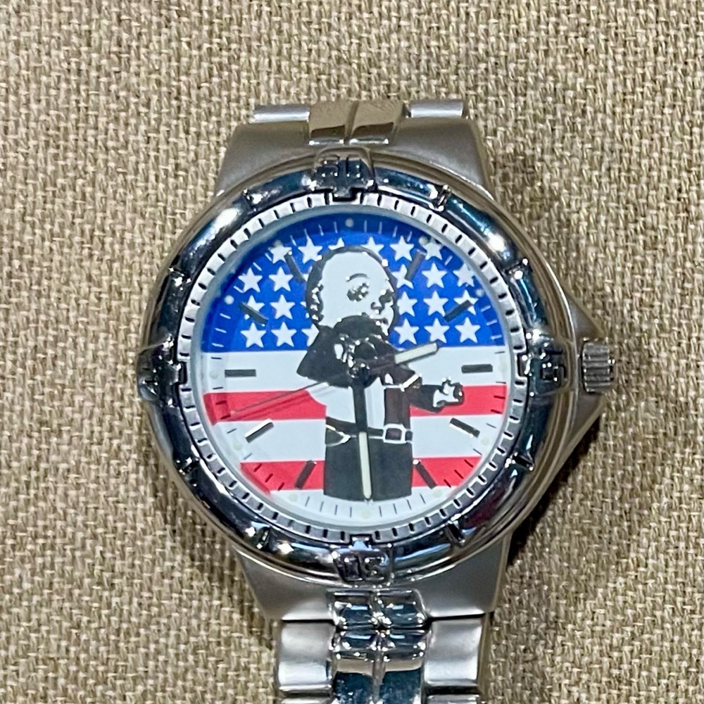 Vintage New Unused Buddy Lee Doll Watch Lee Dungarees “Cant Bust Em”